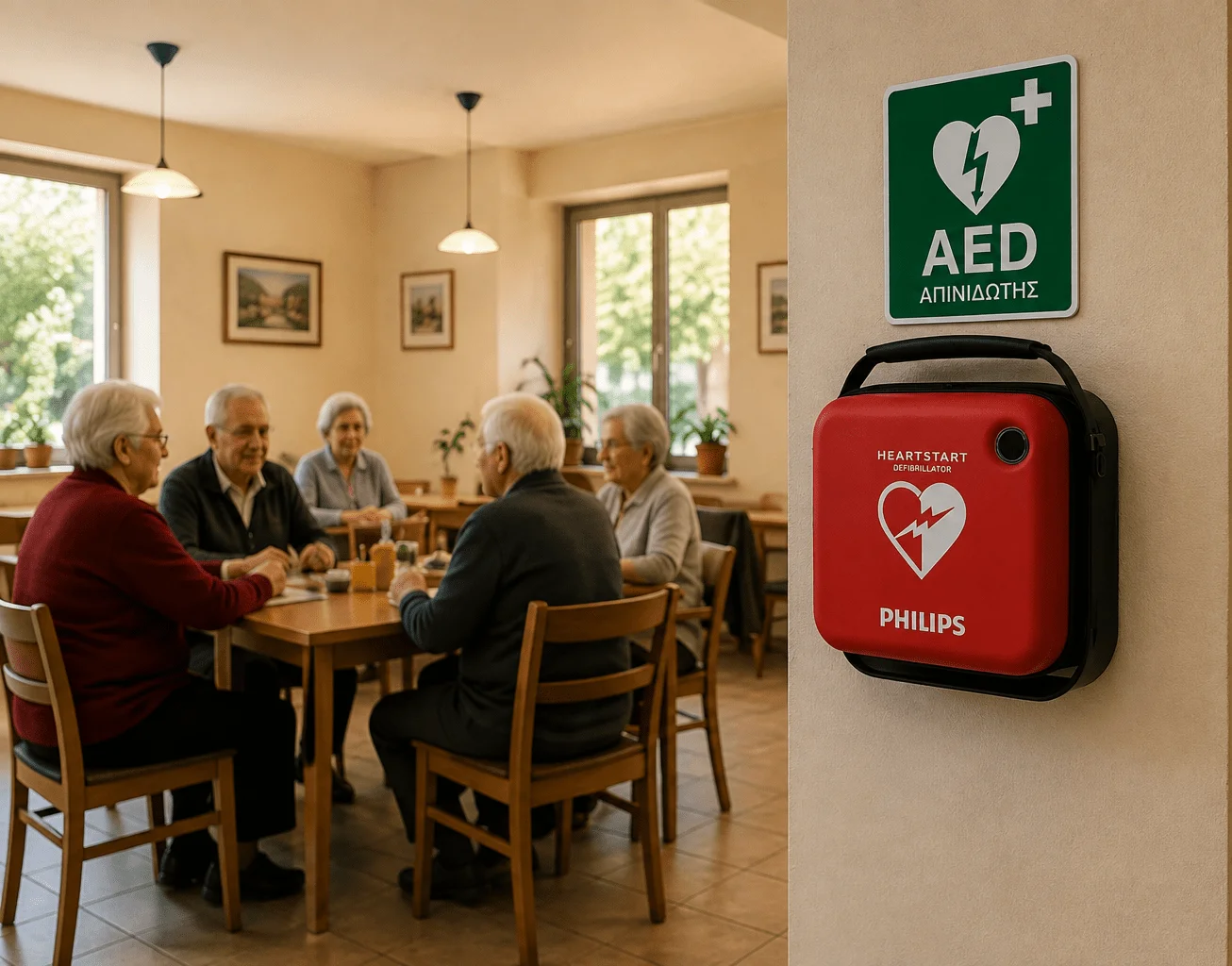 Απινιδωτής σε ΚΑΠΗ και κοινωνική δομή Δήμου